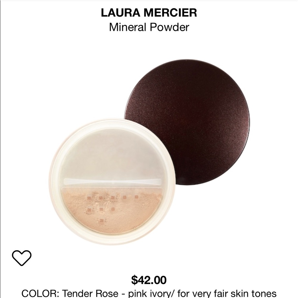 NEW Laura Mercier mineral powder